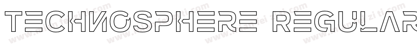 TechnoSphere Regular字体转换